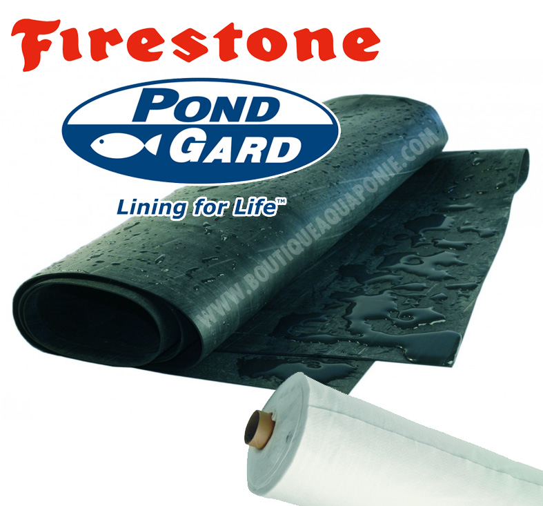 Bâche EPDM pour bassin épaisseur 1mm Firestone - Jardiprotec